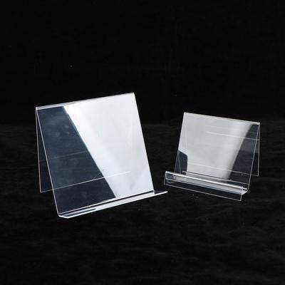 Espositore per libri in acrilico, cornice per foto, porta brochure, organizer per opere d'arte