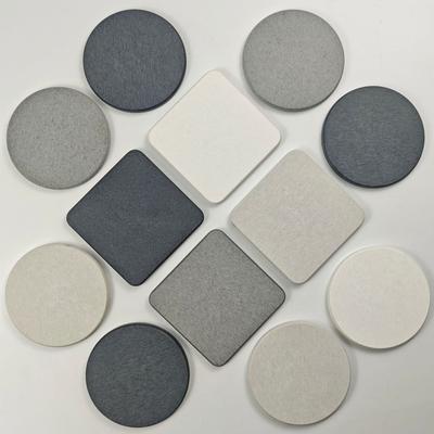 Quick Drying Heat Resistant Mat Thickened Water Absorbent Coaster New Diatomite Coaster  Bathroom