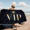 Laser VIP Beach Towel Colorful Bath Towels For Girl Microfiber Quick Dry Custom Sand Free Beach Yoga Spa Gym Pool