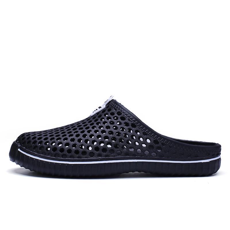 

Модные дизайнерские мужские сандалии, дышащая мужская обувь, новые туфли на плоской подошве для мужчин 5