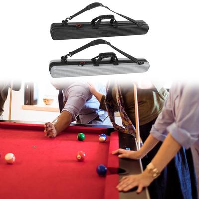Étui rigide léger pour queue de billard avec bandoulière amovible Étui de transport pour queue de billard Accessoire Hommes Femmes