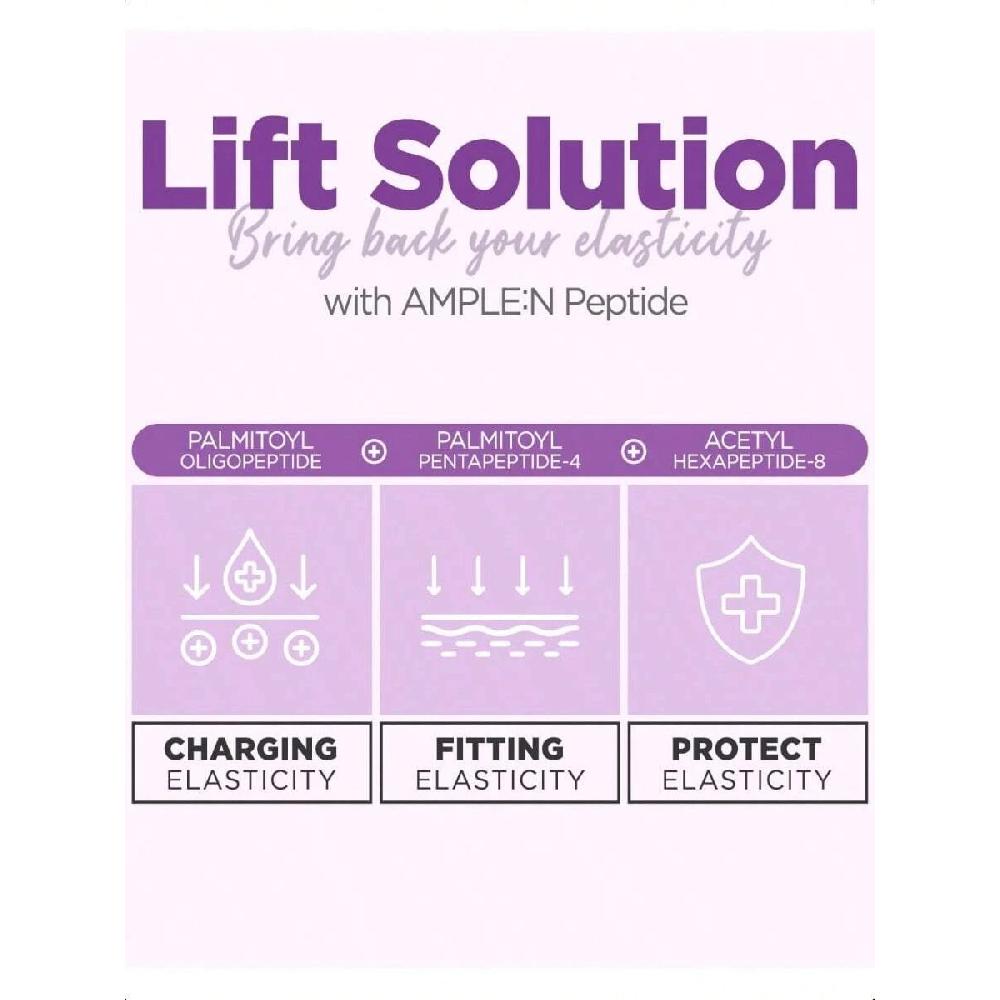 Riklig:N Peptide Shot Serum 30ml,Anti-Aging Ansiktsserum Med Peptidtrådar För Att Minimera Rynkor Och Förbättra Fastheten Lyft Hängig Hud Synligt Plump,