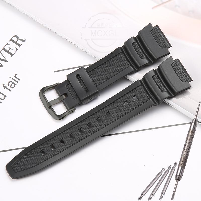 

Resin Strap For CASIO AE1200 AE1300 AE1000 W-219 Replacement Rubber Watch Band Men s Sports Waterproof Wristband W-219