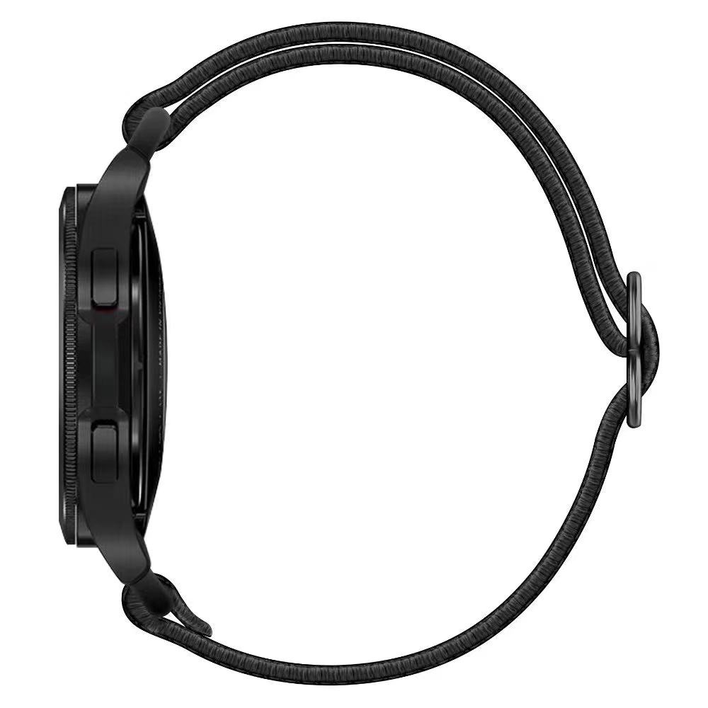 Nylon Strap for Samsung Galaxy Watch 7 FE 6 5 4/Gear S3 Adjustable Bracelet for Amazfit Balance 2/Bip 6 5/GTR 4/Active 2 3/GTS 4