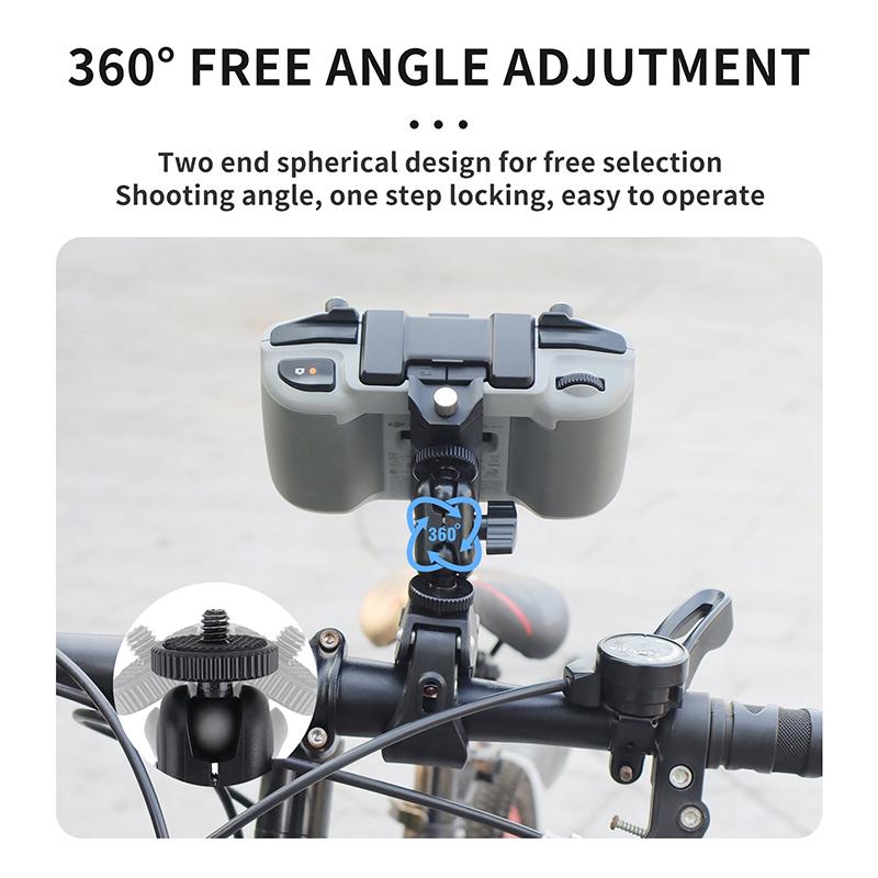 Bike Holder Mount for DJI RC-N1/N2/N3 Controller Motorcycle Handlebar Mount for DJI Mini 3/4 Pro /NEO/ Mavic 3/3 Pro Accessories