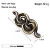 Zinc Alloy Kongming Puzzle Lock: Disentanglement Ring Educational Toy