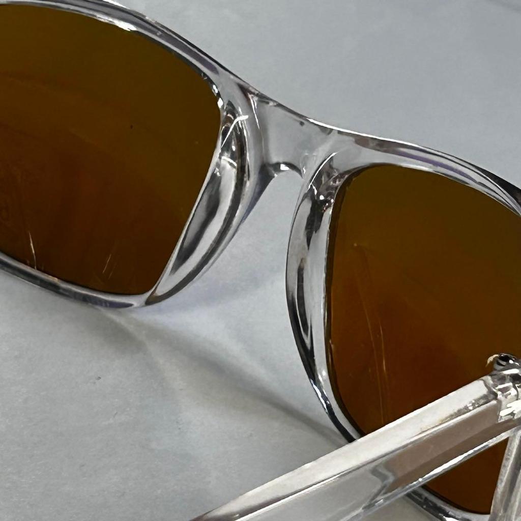 Used SWANS Sports Sunglasses UV Protection Clear Frame