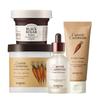 4-Step Set (Black Sugar Perfect Scrub 2X 210g + Carrot Calming Pad 60 Sheets + Moist Effector 52ml + Relief Cream 70ml)