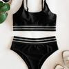Women's Bikini Set Swimsuit Two Piece Filled Bra Swimwear Beachwear
