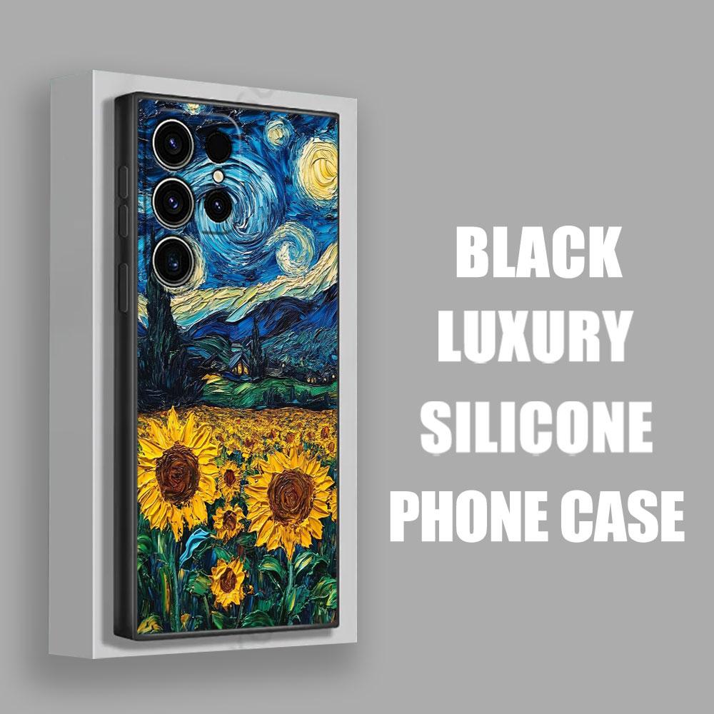 Interessante Custodia Arte di Van Gogh S26Ultra per Samsung Galaxy S26 S25 S24 S23 S20 S21 FE S22 Ultra S26 Plus 5G Custodia Morbida per Telefono
