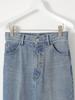 United Arrows Green Label Relaxing EMMEL REFINES EM Center Press Straight Denim 66146990863 XS Pants, 7110, LT.BLUE (71),