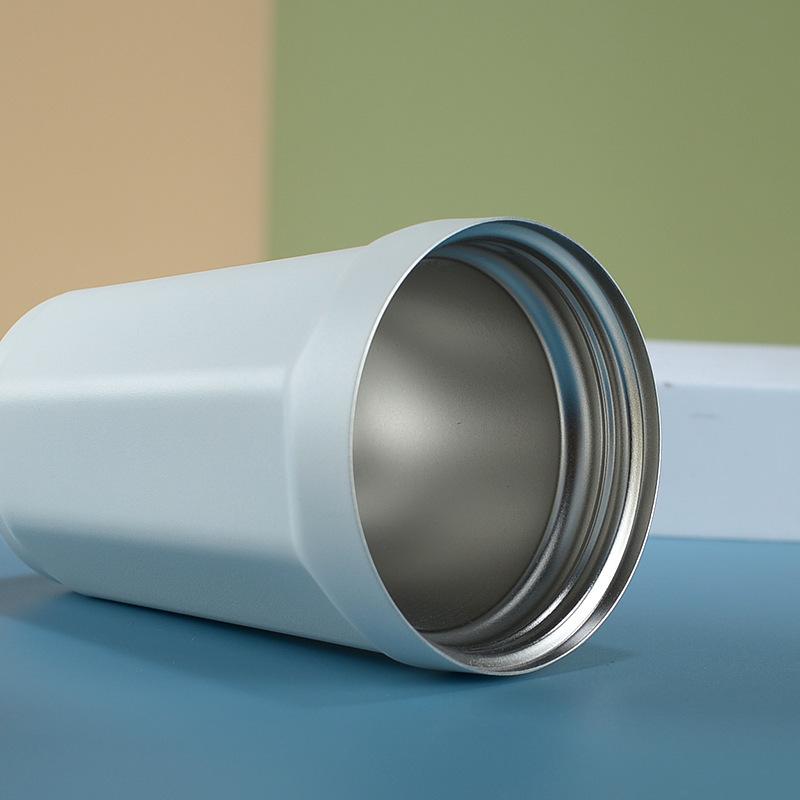 400ml Hrnek na kávu z nerezové oceli 304 Jednoduchý ležérní hrnek pro páry Vysoká estetická hodnota Vakuově izolovaný hrnek Dárek Láhev na vodu