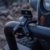 Car Light Mounting Bracket Rugged with Claw Clamp Glossy Black for offRoaders, Round Tubes