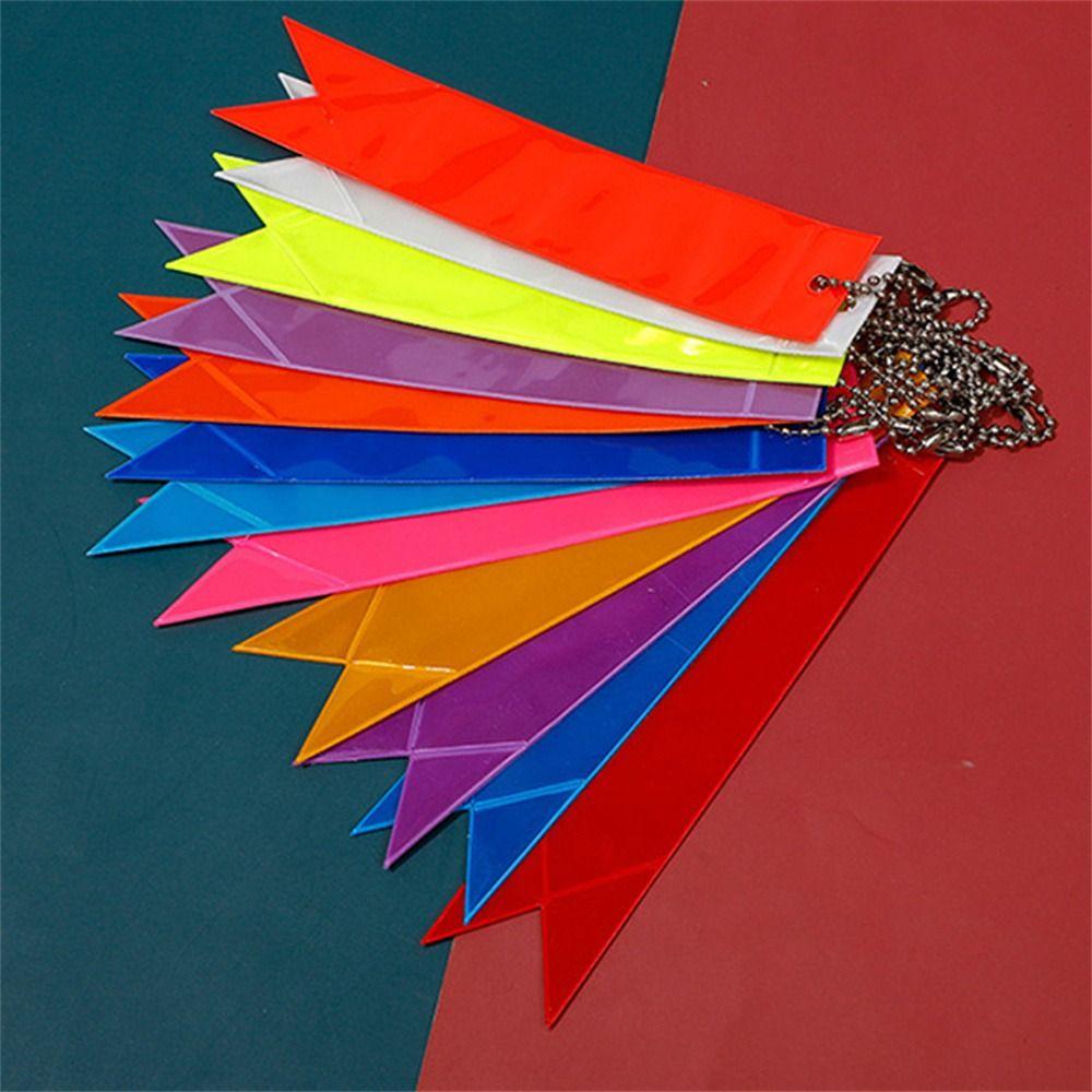 Pendant Ornaments Reflectors Reflective Strip Reflective Pendant Car Keyrings Reflective Keychains