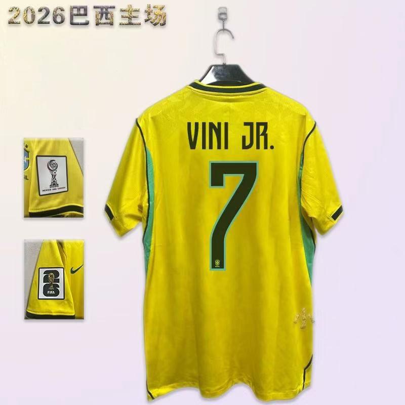 France Brazil Portugal Spain Argentina Home Number 19 Yamal Jersey Football Jersey Fan Version