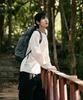 Peullukeu Aqe Waffle Long Sleeve Ivory Flt134