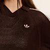 adidas Originals Logo Kurzarm Poloshirt Damen Oberteile KE0198