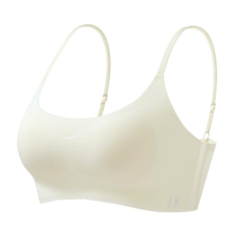 Girls Small Vest Development Period Girls Bra Junior High School Students Cotton Students Older Children Adolescence Thin Breathable