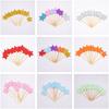 10pcs Mini Heart Star Glitter Series Cake Decoration Inserts Cupcake Toppers Decorating Wedding Birthday Party Decorations