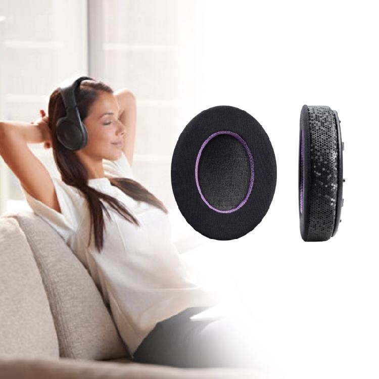 Sweat Absorbing Ear Pad for WHXB910N Headsets Earmuff Breathable Fabric and Ergonomic Ear Cushions Replacements