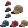 Stylish Men's Baseball Cap With Unique Embroidered Anchor Design For Spring And Autumn Seasons