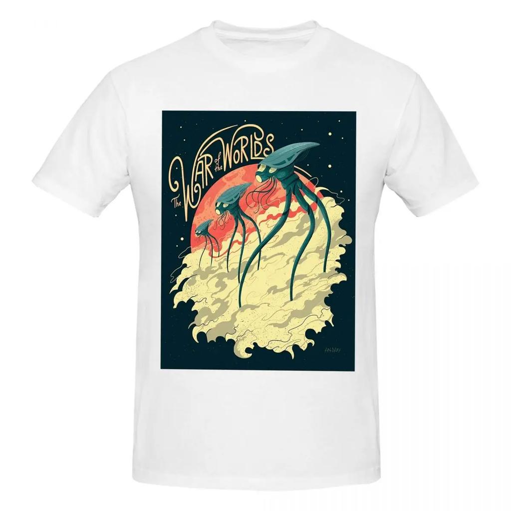 War Of The Worlds Tshirt For Unisex Cotton Oversized T Shirts Unisexs Tees Short Oneck Summer Clothes Tops S6xl