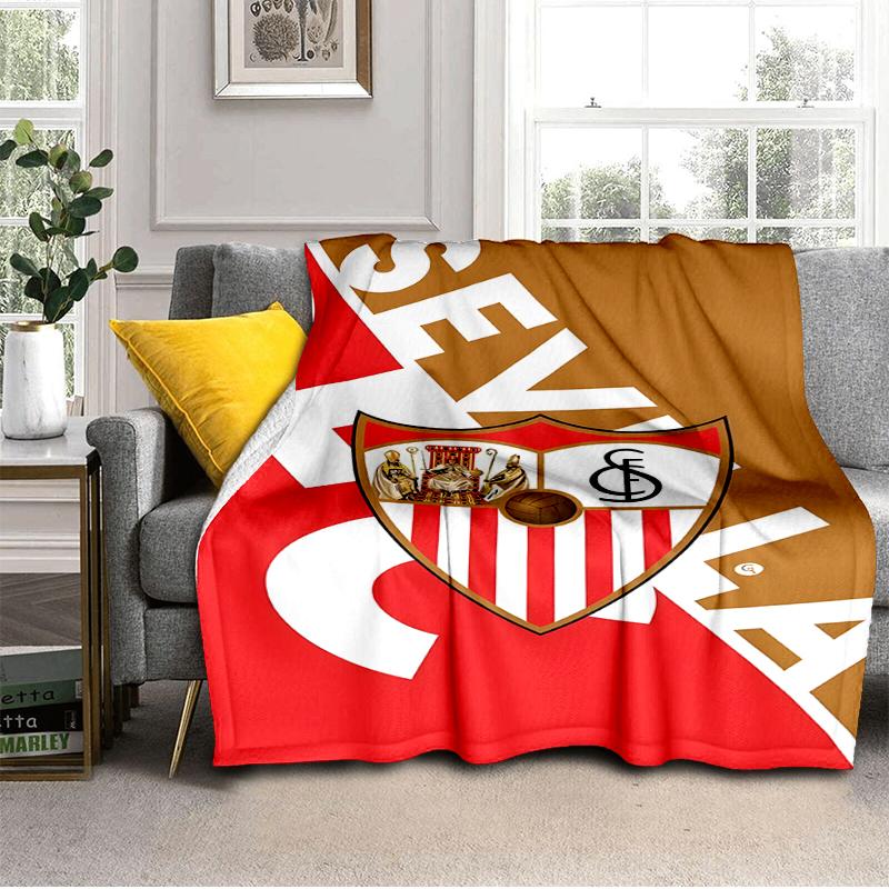 Sevi-lla Europa League Blanket Lightweight Ideal Bedding Blanket Perfect for Travel, Camping, Living Rooms, Offices, Sofas, Fan Christmas Gift