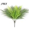 1 bouquet di plastica artificiale, ferro, foglia, pianta verde, parete, casa, ufficio, negozio, arredamento