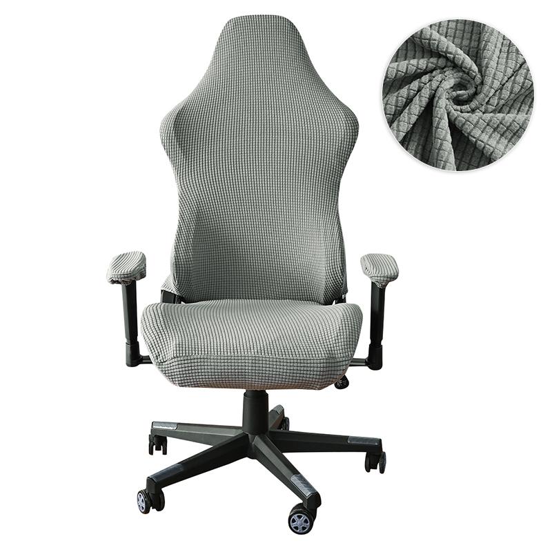 Gaming Chair Covers With Armrest Spandex Splicover Office Seat Cover For Computer Armchair Protector Cadeira Gamer