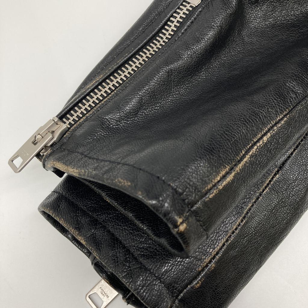 Coach × Disney Black 000 2015 Studded Double Rider Jacket Jacket 2 blackUsed