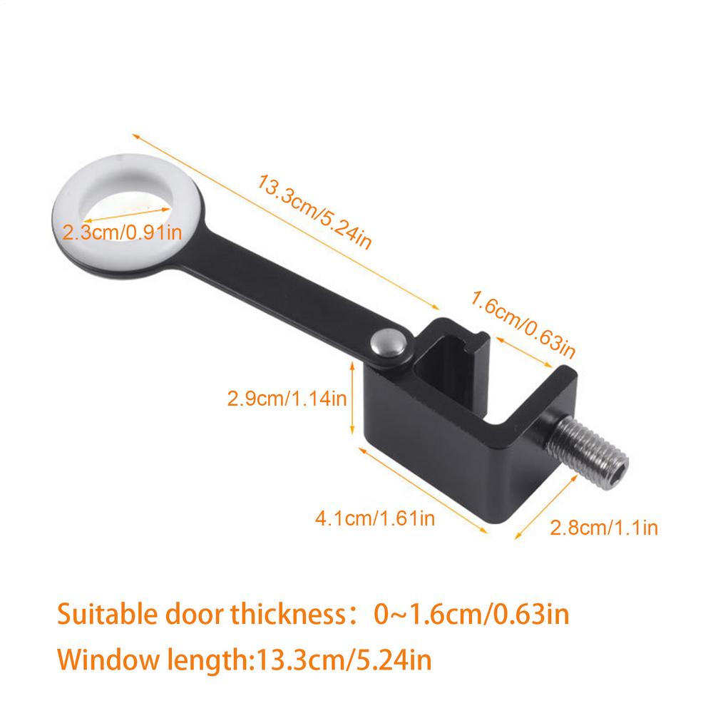 Aluminum Alloy Window Lock Stopper Sliding Window Anti-theft lock Window Sliding Door Baby Kids Child Safety Doors Lock