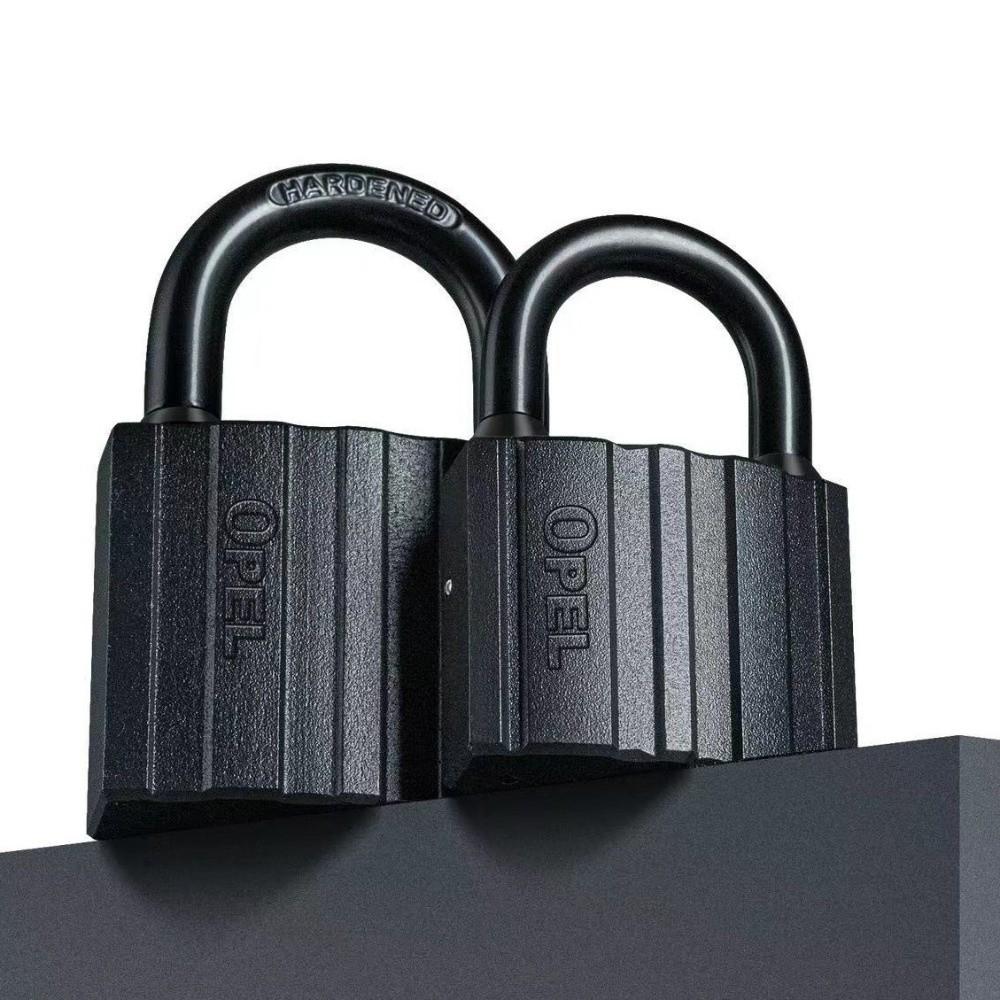Durable Metal Heavy Duty Padlock Rust Proof Waterproof Security Lock Safely with Keys Anti-theft Padlock Backpack