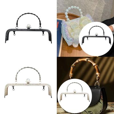 Metal Purse Frame Sturdy Replacement Hardware Wallet Accessories for Purse