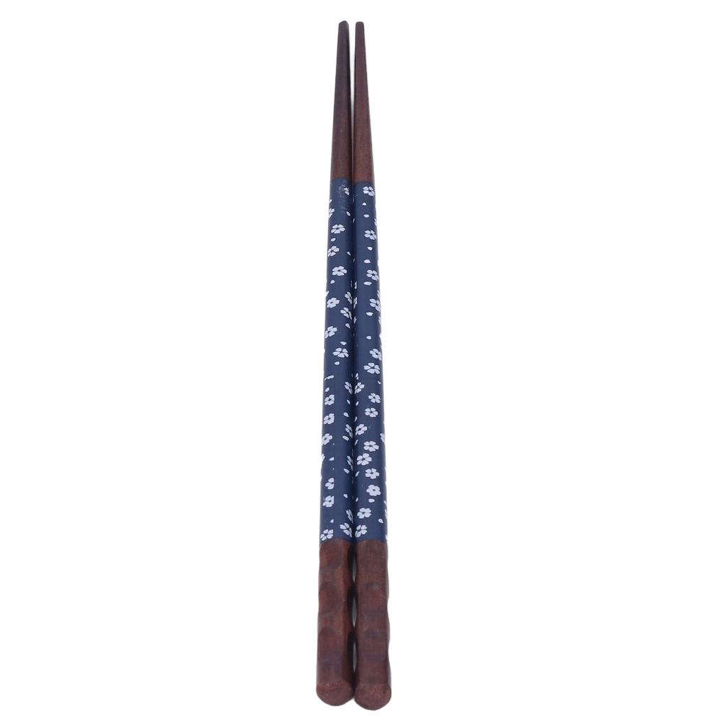 5Pairs Reusable Chopsticks Anti Slip Design Exquisite Pattern Light Comfortable Washable Chopsticks for Parties Weddings