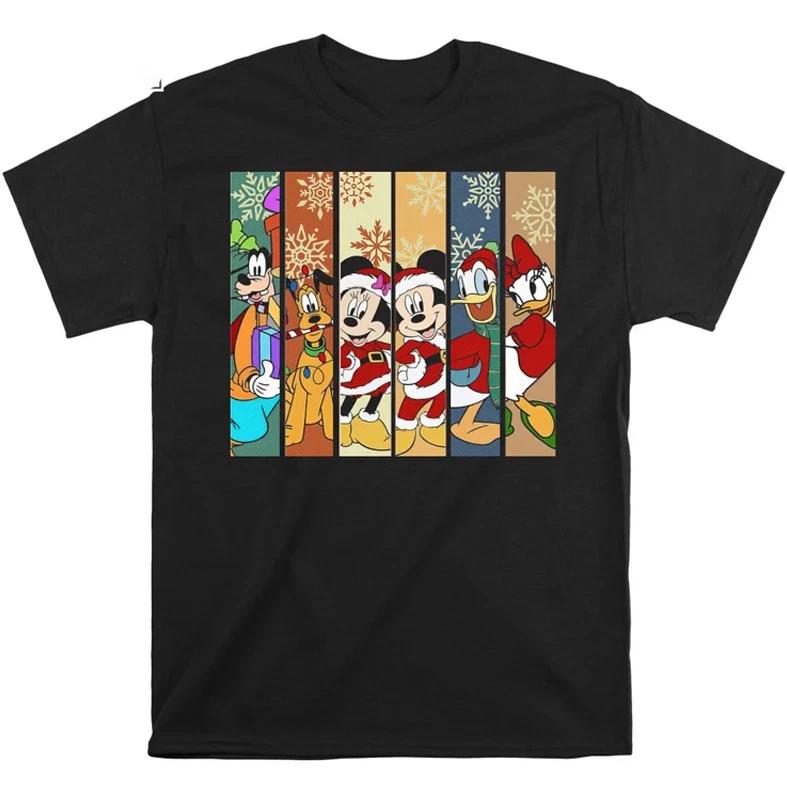 Funny Mickey Friends Christmas Tshirt Unisex S