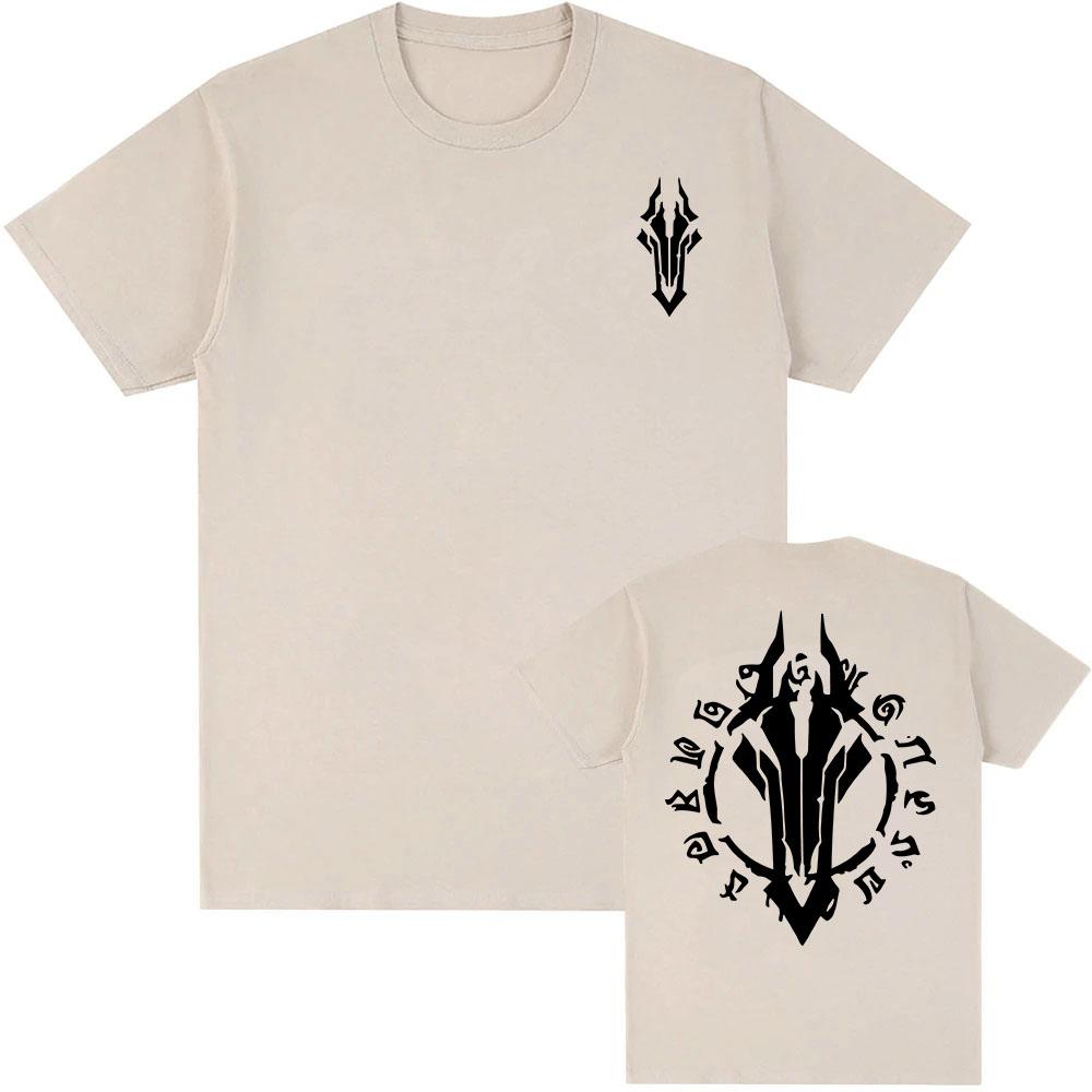 Game Darksiders Lll Graphic T-shirt Cotton Short Sleeve Tshirts Unisex Casual Summer T Shirts