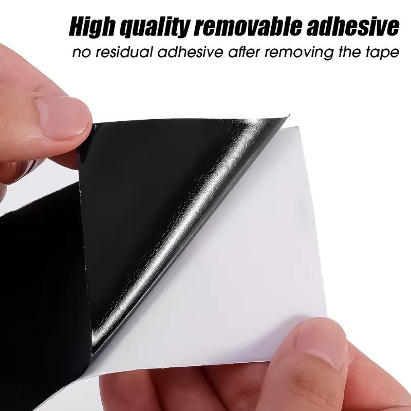 10/7/5/3cm Car Sticker Matte Black Vinyl Wrap Film Car Modification Film Car Interior Decorative Stripe Color Changing Film Tape