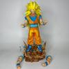 Dragon Ball Surrounding Statues, Unlimited Dry Objects, Super Three Goku Figures Can Be Exchanged for Anime Surrounding Super Saiyan