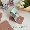 Mirror Folding Makeup Mirror Portable Handheld Dressing Small Women Carry Around Student Dormitory Desktop