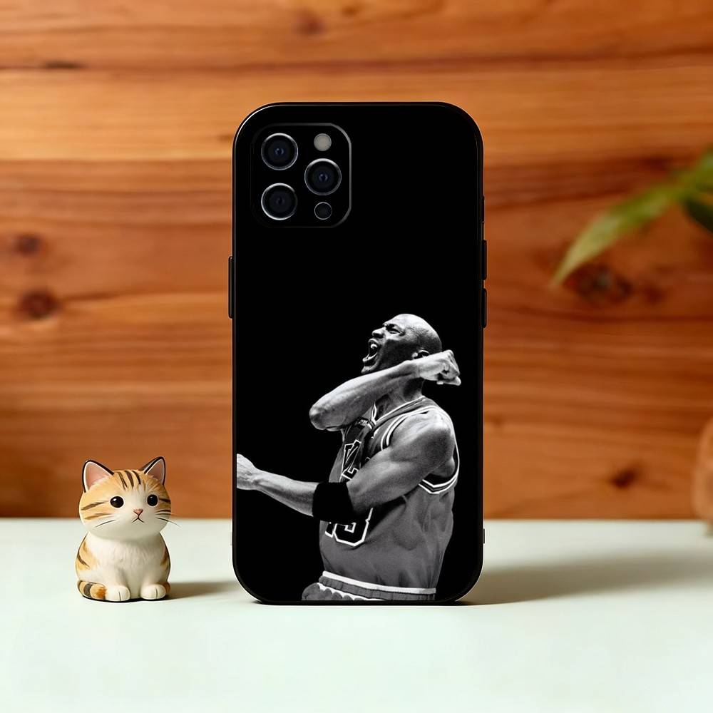 Basketball Star M-Jordan Phone Case Silicone Soft For IPhone 17 16 15 14 13 12 11 X XR Plus Pro Max Plus