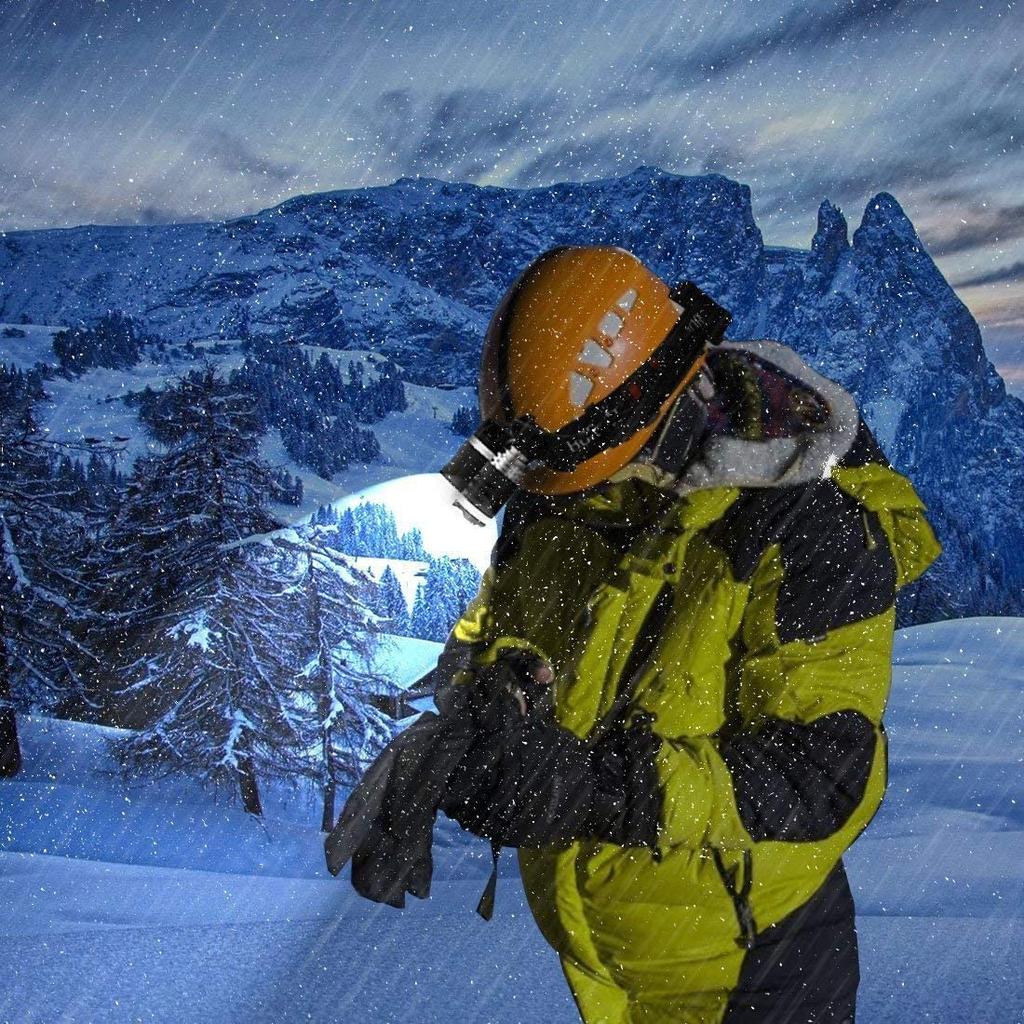 D5 Powerful 3led Headlamp Rechargeable Cap Light Led Head Headlight Head Lamp Fishing Hiking Camping Supplies Torch Led Headlamp