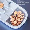 Divider Organizer Three Part Pill Cutter Dustproof Medicine Pill Cutter  for Small or Large Pills