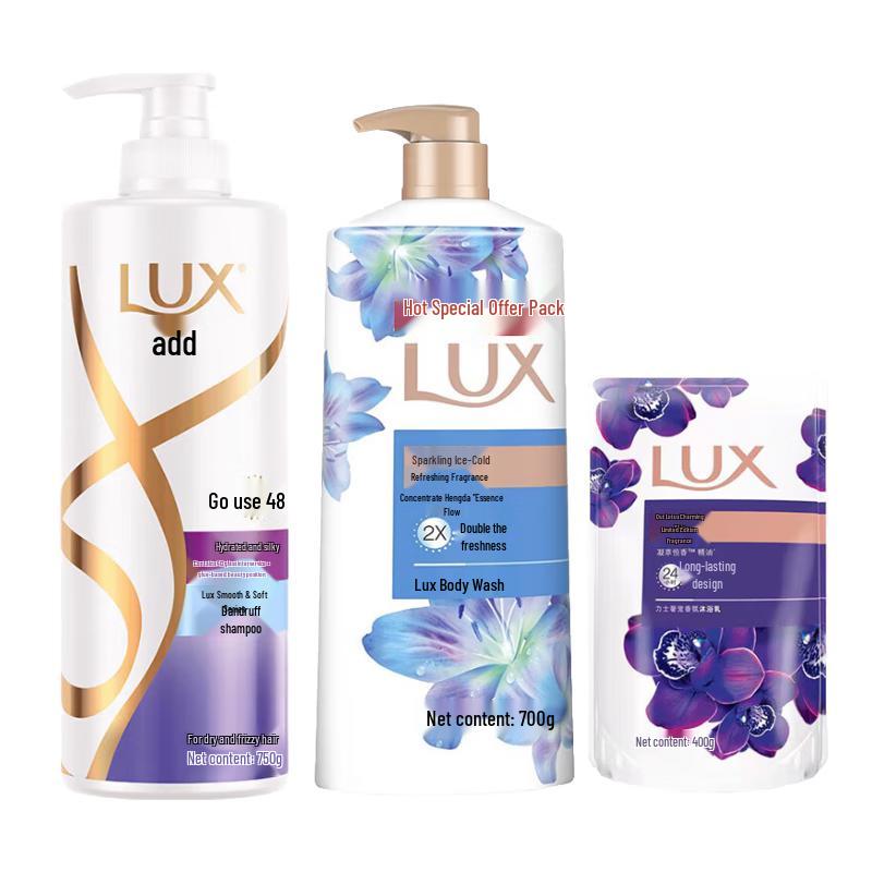 

LUX Shampoo & Body Wash Variety Set