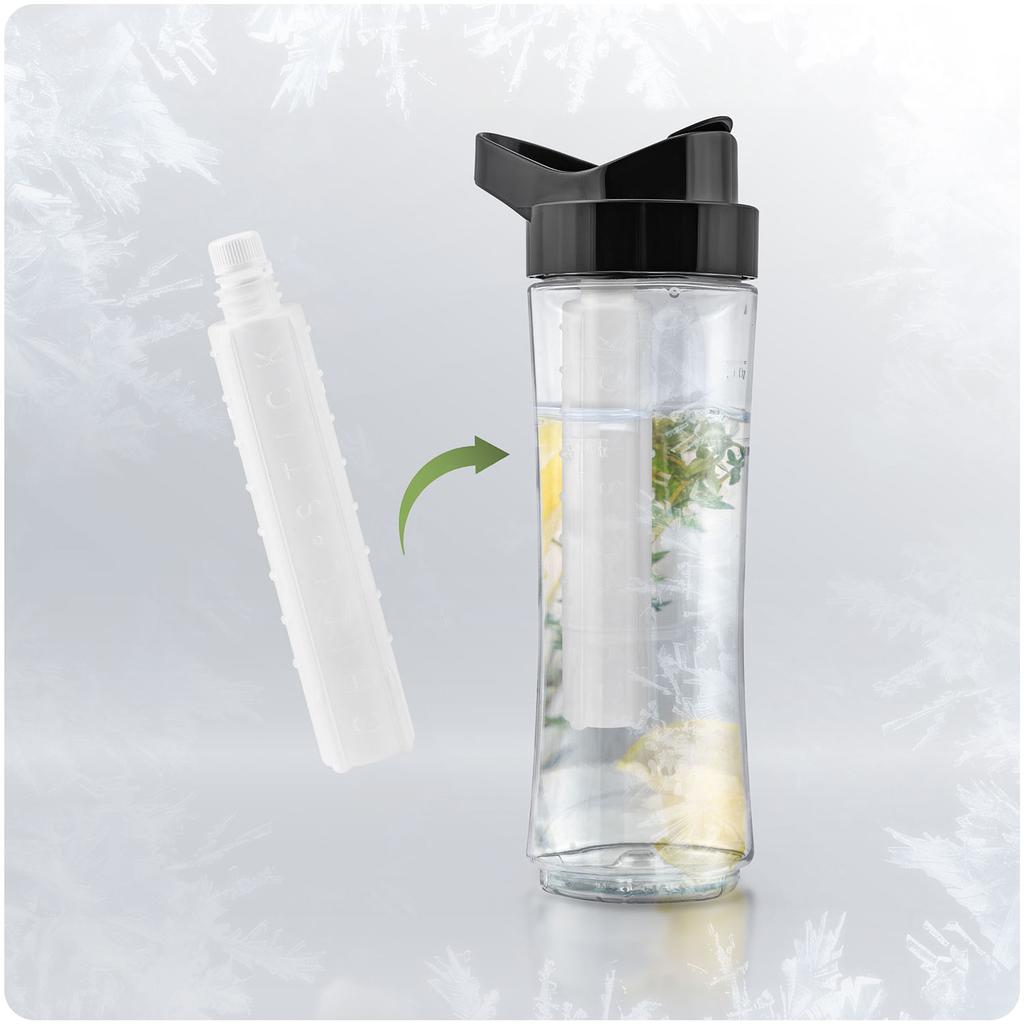 Blender Bottle Container 600 Ml + Cooling Insert Bd-755 Berdsen