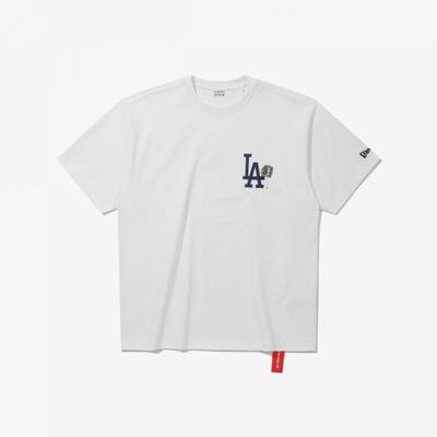 New Era Mlb La Dodgers Meisterring T-Shirt weiß 15147550