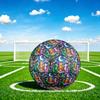 1pc Fantasy Cats Garden Durable Size 5 Soccer Ball Professional Match Training Football Indoor &Outdoor Sports Ball P60158
