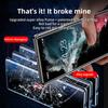 For Samsung Galaxy S22 S23 S24 S25 Ultra Plus Case Frosted Magnetic Metal Material S24Ultra S25Ultra Protective Ultra-thin Cover