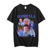 Klassisches Hasbulla Kampf-T-Shirt Unisex Fan-Geschenk Mini Khabib Blogger-T-Shirt Unisex Unisex Grafikdruck T-Shirts Kurzarm Tops