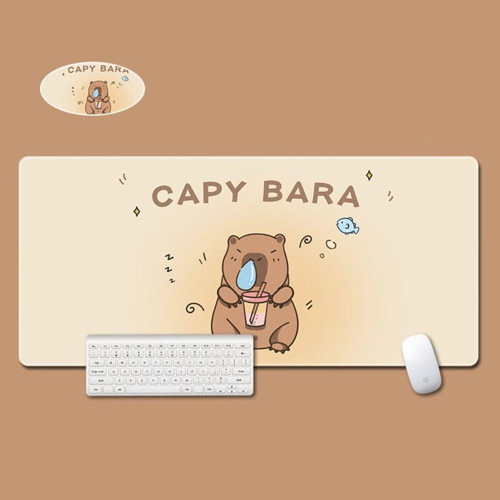 Non-Slip Desk Pad Cartoon Desk Protector Cute Laptop Table Mat