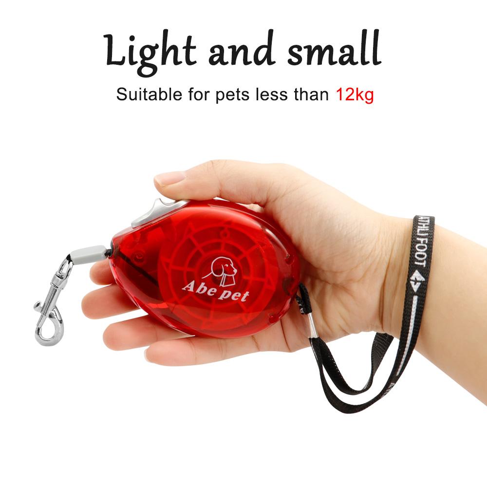 

3M Retractable Small Dog Leash Automatic 10ft Dog Cat Leash Belt Extending Dog Lead for Small Dogs Puppy Chihuahua Pet Product 3M зелёный